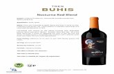 Tres Buhis Nocturna Red Blend - Worldwide Libations€¦ · Spain’s Yecla D.O. Appellation: Yecla, Spain Notes: From our vineyards at 2000’ above sea level in Yecla on clay, limestone
