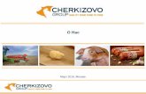 О Нас - Cherkizovocherkizovo.com/upload/About the Company 2016 RUS.pdfФакты о Группе Черкизово 5 22 000 2015 г. I j h ^ Z ` b 77,0 f e. . J K I C B = I ?