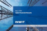 1Q16 Financial Results - inwit.webcasting.it · 1Q16 Financial Results Oscar Cicchetti, Rafael Perrino Safe Harbor This presentation contains statements that constitute forward looking