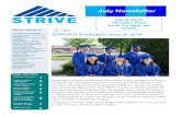July Newsletter - STRIVE 2019 Newsletter.pdf · July Newsletter PSL/STRIVE 28 Foden Road South Portland, ME 04106 On Saturday, June 22nd, the STRIVE U Class of 2019 had their graduation