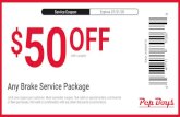 Service Coupon Expires 06 0 50OFF - Amazon Web Services€¦ · SKU 2356972. Service Coupon Expires 06/30/20 $ 50. OFF. with coupon Limit one coupon per customer. Must surrender coupon.