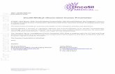 OncoSil Medical releases latest Investor Presentation For ... · OncoSil Medical releases latest Investor Presentation . SYDNEY, 23rd March, 2016: OncoSil Medical Limited (ASX: OSL)