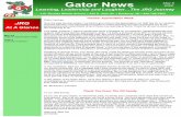 Gator News May 6 2020 Learning, Leadership and Laughter ...€¦ · May 6 2020 Learning, Leadership and Laughter…The JRG Journey Gator News J.R. Gerritts Middle School • 545 S.