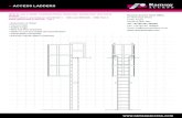 ACCESS LADDERS - Ramsay Access€¦ · ACCESS LADDERS Ideal for use in Water Treatment Plants, Reservoirs, Access from one roof to another. Constructed in accordance with BS4211 -
