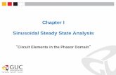 Chapter I Sinusoidal Steady State Analysis Electric Circuits II/Lectures...Sinusoidal Steady State Analysis. Objectives 2 • To introduce Phasors and convert the time domain sinusoidal