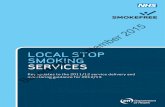 Local Stop Smoking Services · The support provided by local stop-smoking services continues to offer some of the best opportunities to stop smoking, proving up to four times more