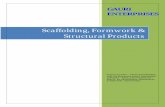Scaffolding, Formwork & Structural Products€¦ · Scaffolding, Formwork & Structural Products. Gauri Enterprises Scaffolding, Formwork & Structural Products 2 Registered Office