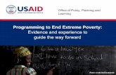 Programming to End Extreme Poverty · An additive component of the growth rate representing output enhancing technological change. 0.01 (additive)-0.01 (additive) Government expenditure