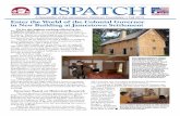 DISPATCH - History Is Fun€¦ · the other for members of his house - hold, which might include his physi - cian and secretary. Two chimneys with back-to-back fireplaces provide