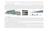 20180516 Simulation of Large-Scale Shallow Landslide ......Keywords: Landslide, UAV, simulation, IRIS model, sediment disaster. References 1) Feng-Chi Huang, Yi-Hsuan Lee, Jiun-Ting