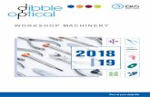 BS Workshop catalogue 2018 EN - Dibble Optical - Home M… · Ultrasonic Baths For Cleaning Frames and Jewellery – Personal Use 12 month warranty! Compact • Plastic housing with