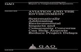 GAO-10-50 Aviation and the Environment: Systematically … · Report to Congressional Requesters GAO . United States Government Accountabilit. y Office. AVIATION AND THE ENVIRONMENT