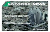 Lafarge Iraq supplies high performance concrete for ... · Lafarge Iraq's new cement product" Lafarge News:What differentiates Lafarge’s new OPC product, who is the target audience