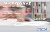 MICROWAVE Synthesis - CEM Corporation€¦ · Microwave synthesis is a well-accepted technique used by research facilities and major pharmaceutical, biotech, and chemical companies