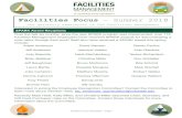 Facilities Focus Summer 2018 - Facilities Management · Facilities Focus — Summer 2018 The quarterly newsletter of CSU Facilities Management ... Jeff Baughman Laura Bently Julie