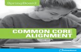 COMMON CORE ALIGNMENT - College Boardsecure-media.collegeboard.org/digitalServices/pdf/springboard/... · Common Core State Standards ... An Emphasis on Purpose and Audience Formal