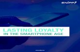 LASTING LOYALTY - Snipp › wp-content › uploads › 2018 › 01 › ... mobile-enablement of loyalty programs is testament to this understanding. With over 70% of consumers saying