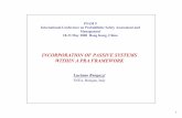 INCORPORATION OF PASSIVE SYSTEMS WITHIN A PRA … · 2017-08-23 · 2 PSAM 9, 18-23 May 2008 Hong Kong 2 PRESENTATION OUTLINE • Introduction – PassiveSystems Reliability – PRA