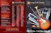Why Rent From - Long & McQuade › imgs › rental cat_web_final.pdf · Why Buy From Long & McQuade? HUGE SELECTION Whether you’re looking for a flugelhorn or the latest Special