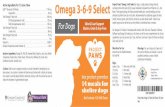 Active Ingredients Per 7.5 Gram Chew Omega 3-6-9 Select ...€¦ · Qrill™ (Antarctic Krill Meal) Astaxanthin Total Omega-3 Fatty Acid EPA (Eicosapentaenoic Acid) DHA (Docosahexaenoic
