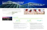 Factsheet: AkzoNobel Specialty Chemicals… · 2017-04-12 · AkzoNobel’s Specialty Chemicals business supplies customers worldwide with high quality ingredients and process aids