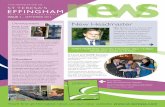 THE NEWSLETTER OF ST TERESA’S EFFINGHAM · You’ll find all the latest news on our new website ISSUE 1 – SEPTEMBER 2012 THE NEWSLETTER OF ST TERESA’S EFFINGHAM Development