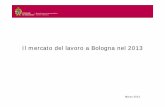 Il mercato del lavoro a Bologna nel 2013...lavoro riferiti alla media 2013. Indice La rilevazione campionaria sulle forze di lavoro: oltre 2.000 famiglie intervistate in provincia