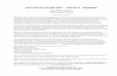 2014 TEXAS STAAR TEST GRADE 3 - READING...2014 TEXAS STAAR TEST – GRADE 3 - READING Total Possible Score: 40 Needed Correct to Pass: 21 Advanced Performance: 35 Time Limit: 4 Hours