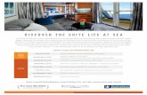 DISCOVER THE SUITE LIFE AT SEA - creative.rccl.comcreative.rccl.com/Sales/Royal/Suites/18061550_Non... · GRAND SUITES & ABOVE Dedicated check-in lines at the pier. Reserved VIP seating
