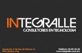 Integralle: Consultores en Tecnología - Montecito # …integralle.com.mx/pdf/EMPRESAS.pdfy cómo se usa. Rompiendo las barreras de la era digital. Universo digital en tu vida Qué