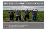 Ohio Soybean and Wheat Research Report and...soybean and wheat research trials published in 2017. Here, we present our research findings of our most recently published research in