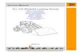 JCB 416 WHEELED LOADER Service Repair Manual SN：M1243000