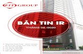 BẢN TIN IRfitgroup.com.vn/wp-content/uploads/2018/01/Bản-tin-IR-T4.2020.pdf · BẢN TIN IR THÁNG 04 /2020 Tầng 5 tòa Times Tower - HACC1 Complex, số 35 Lê Văn Lương,