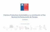 Presentación de PowerPoint - MMA · 2020-01-14 · Plan Nacional de Restauración de Paisajes (consulta Ciudadana) Contexto Internacional Convención sobre la conservación de las