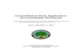 Consolidated State Application Accountability Workbook · Consolidated State Application . Accountability Workbook . for State Grants under Title IX, Part C, Section 9302 of the Elementary