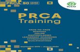 TRAINING BROCHURE 2019-2020 - PRCA...3 Welcome to the PRCA Training Brochure for 2019-2020. The PRCA is, and always has been, committed to providing practitioners with the highest