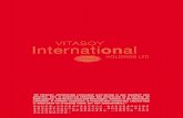 VITASOY International - Hong Kong Web Page Company · 2002-07-14 · VITASOY International HOLDINGS LTD "At Vitasoy, promoting consumer well-being is our number one priority. This