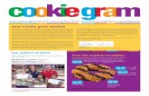 dear cookie gram readers - · PDF file dear cookie gram readers top sellers of 2010 Let’s recognize our top three 2010 cookie sellers for our Council: Elizabeth M. sold 3,372 boxes