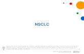 NSCLC - InOncology · 2020-06-15 · NSCLC, the most common type of lung cancer, is genomically diverse ALK, anaplastic lymphoma kinase; EGFR, epidermal growth factor receptor; NSCLC,