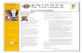 Le Chevalier - › Councils › Le Chevalier August 2018.pdf · PDF file Volume 4 Issue 2 Le Chevalier August 2018 p.3 St. Bernadette Council 12164 480-905-0221 Saint of the Month