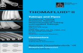 Thomafluid ii - Reichelt ChemietechnikTHOMAFLUID® II - 2015 Tubing made of Elastomers (Soft Rubber) • Silicone Tubing 3 - 27 • TPEE Tubing 28 - 29 Tubing and Pipes made of Rigid