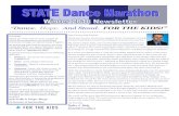“Dance. Hope. And Stand. FOR THE KIDS!”...Mu Omicron Newsletter “Dance. Hope. And Stand. FOR THE KIDS!” Dear ommunity Partner, Thank you for your continuous support of our