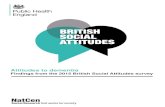 Attitudes to dementia - British Social Attitudes · measures would be key to understanding more general attitudes to dementia. Around six in 10 know, or have known, someone with dementia