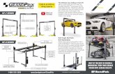 The Ultimate Low-Ceiling 2-Post Lift 7,000-lb. & 9,000-lb ... · garages Taller lift carriages See it on YouTube With an overall width just over 10 feet, the incredible GrandPrix™