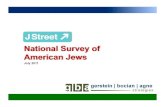 National Survey of American Jews - Amazon S3...GBA Strategies – National Survey of American Jews Figure Survey Overview 1 • National survey of 800 American Jews, ages 18 and over