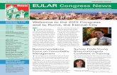 th Annual European Congress of Rheumatology // 10-13 June ... › wp-content › uploads › 2015 › … · 16th Annual European Congress of Rheumatology // 10-13 June 2015 // Rome