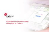 Subscriptions and carrier billing: white paper by Fortumo › assets › ugc › documents › PBC_Innovpay_subsc… · The goal of this white paper is to provide an overview of carrier