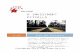 9 INVESTMENT PITFALLS - Fed Savvyfedsavvy.com/wp-content/uploads/2018/03/9investmentPi…  · Web view9 INVESTMENT PITFALLS. Tips for Investors. Mistake #1: BELIEVING. Investing