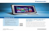 PSC-M16438SS Toughpad FZ-G1 R3 · Consult your Panasonic representative for availability. 12 TPM 2.0 available upon request - please contact your reseller or Panasonic representative.