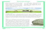 Newgrange - bunscoilris.ie · Newgrange Newgrange is one of Ireland’s most famous landmarks. It is a passage tomb located in the Boyne Valley, County Meath. It was built over 5000